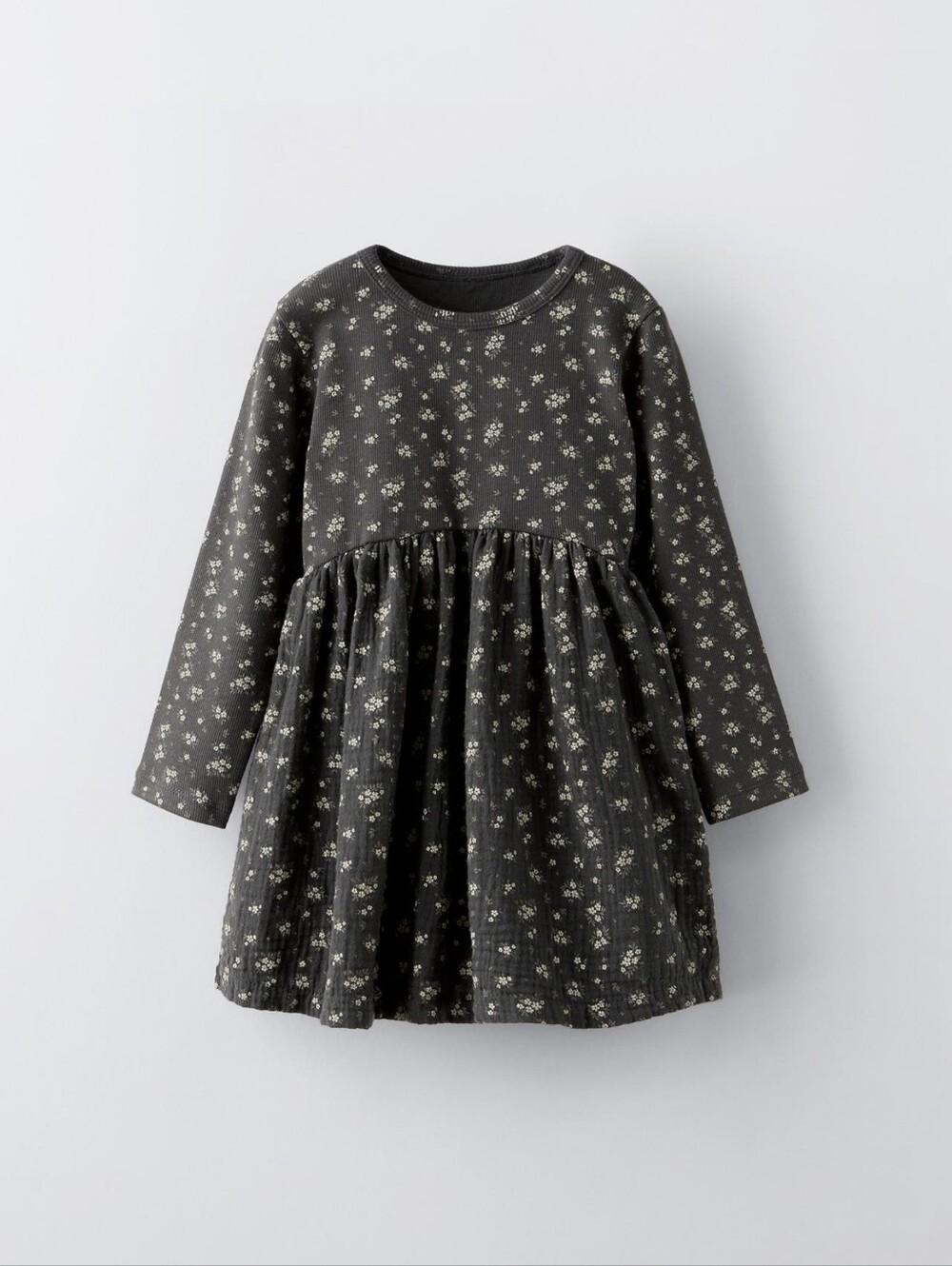 Zara Combination Floral  Dress (size 6 years)
